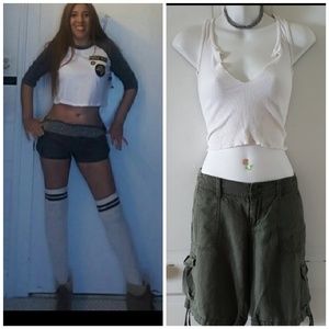 ⭐Bundle of 2 Cargo Shorts & Baby doll Shorts